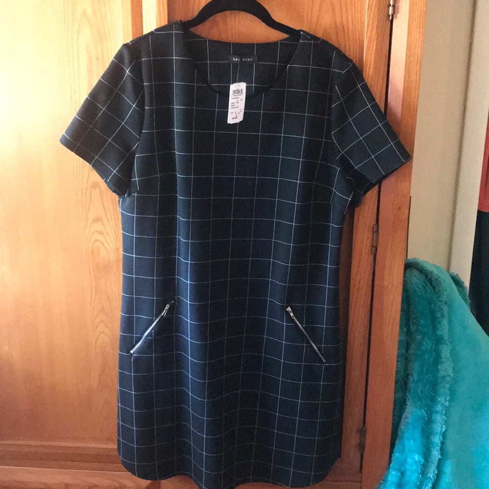 Windsor Mod Black and White Dress